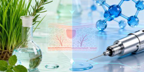 在保养品的选择上，「天然成分」与「科技成分」常被拿来比较。对敏感肌而言，这个问题尤为重要：天然成分是否更安全？科技成分是否更高效？其实，两者并非绝对对立，而是各有优缺点。敏感肌需要的是「安全性、稳定性与修护性」兼具的成分，而非盲目追求单一标签。