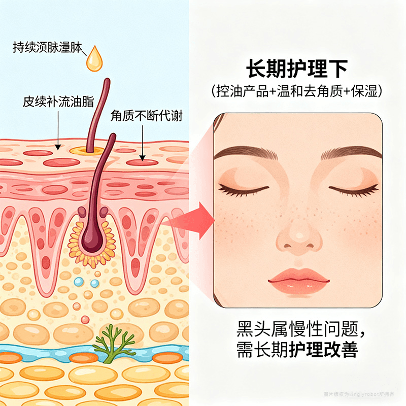 为何黑头无法「一次根治」？