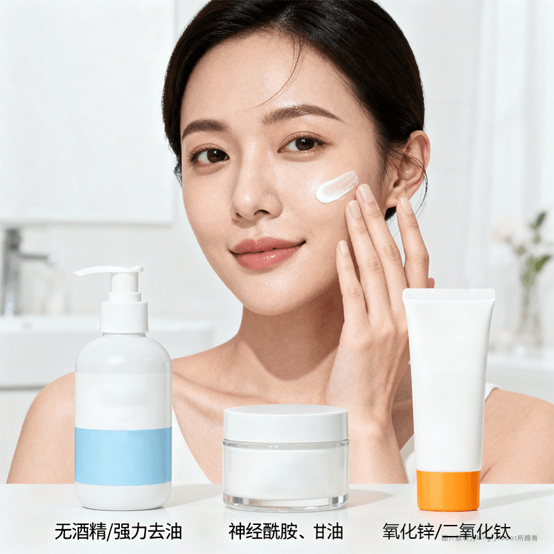 日常基础流程：清洁、保湿、防护