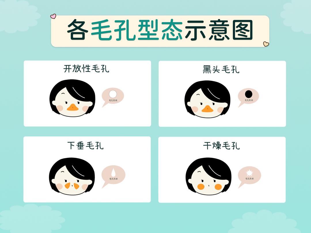 你属于哪种类型的毛孔粗大?