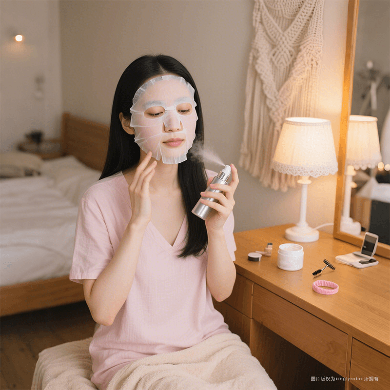 适度补水,强化角质含水量