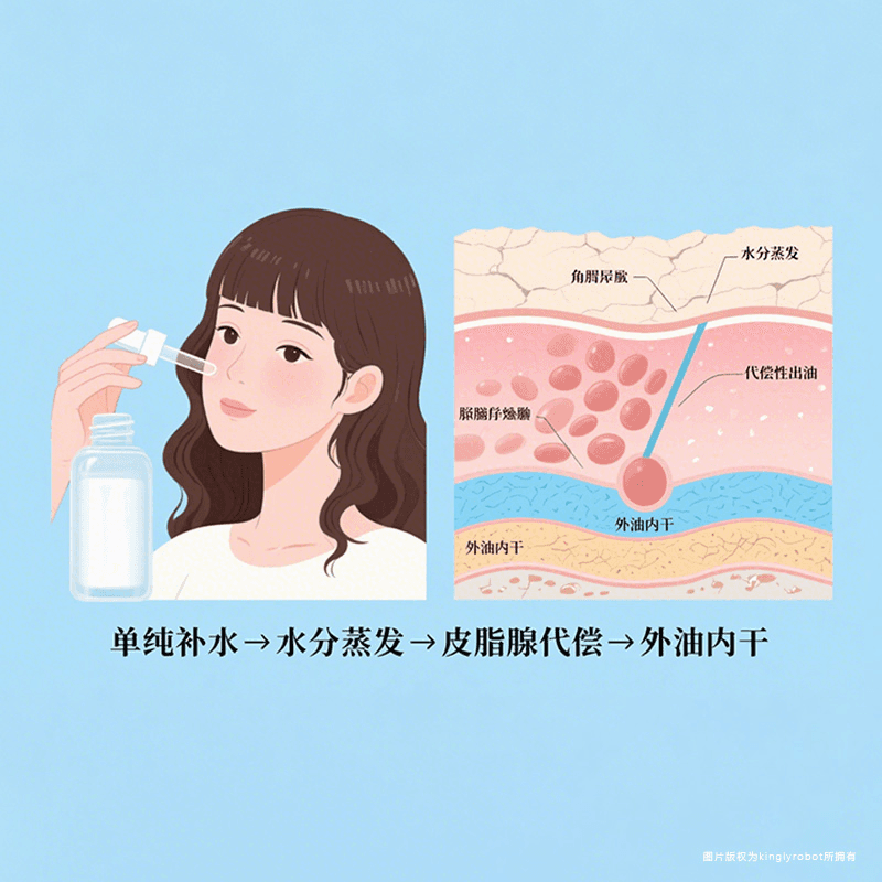 滥用控油或刺激性产品