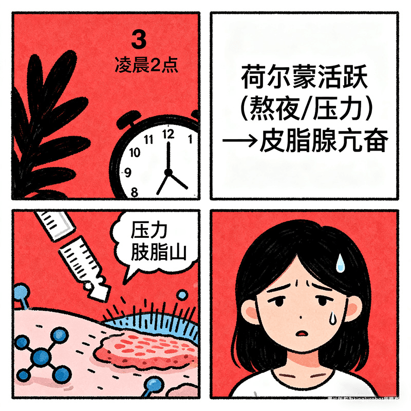水油失衡的形成原因