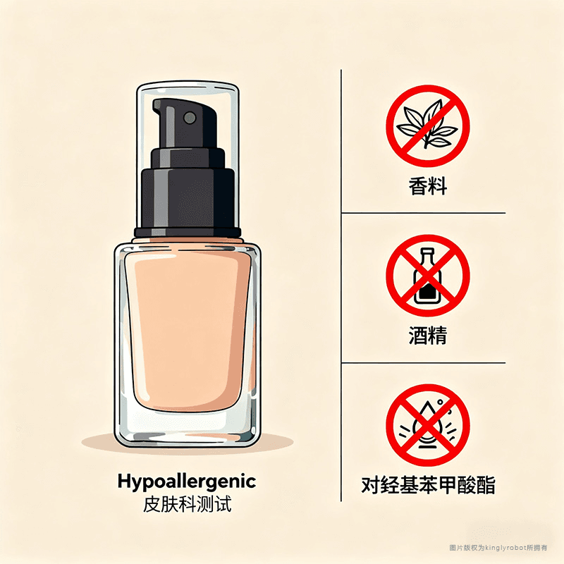 底妆产品的挑选原则