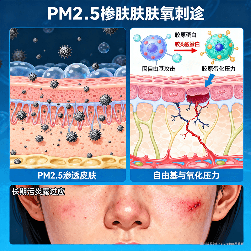 环境污染对皮肤的影响