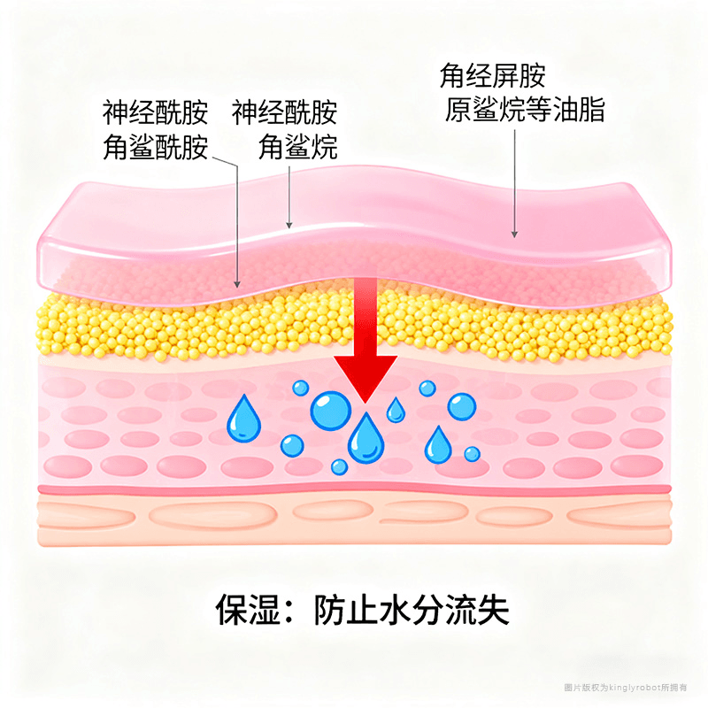 理解「补水」与「保湿」的差异