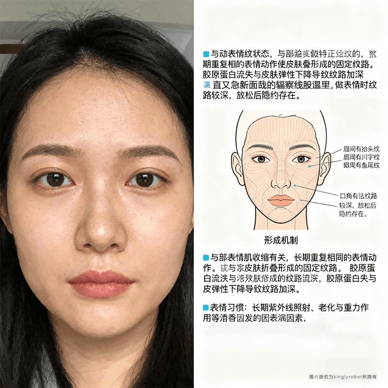 动态纹的特征与成因