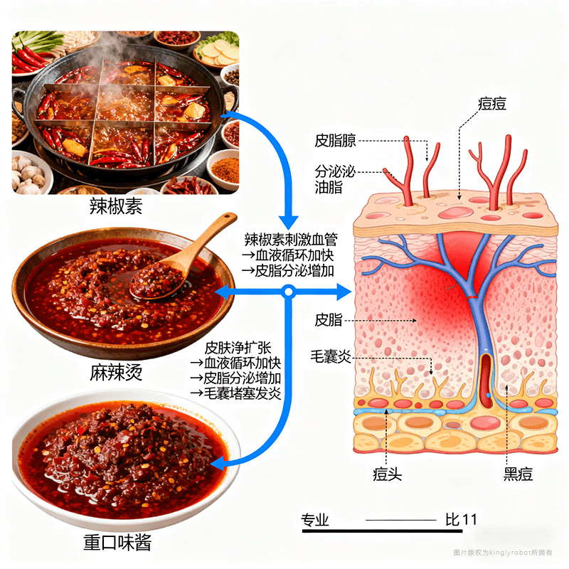 辛辣与刺激性食物
