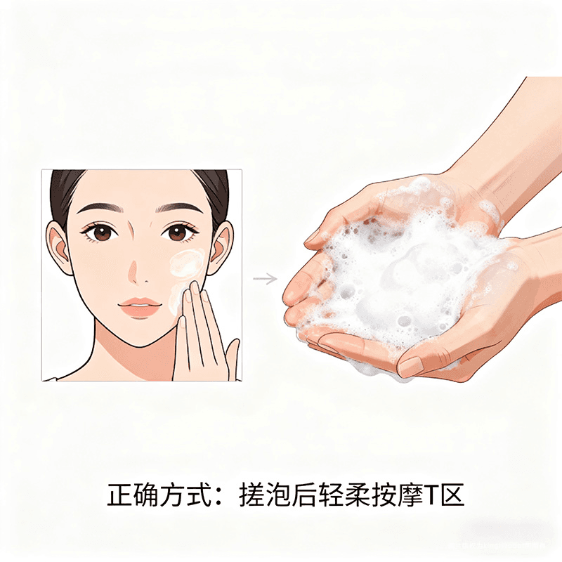 洁面使用的建议