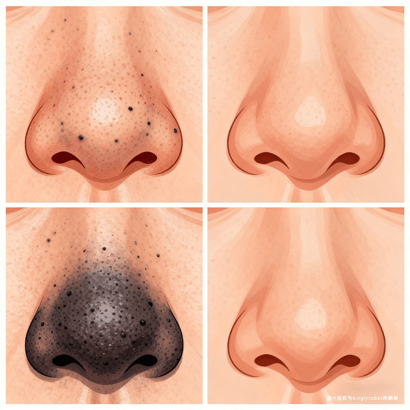 黑头的形成机制