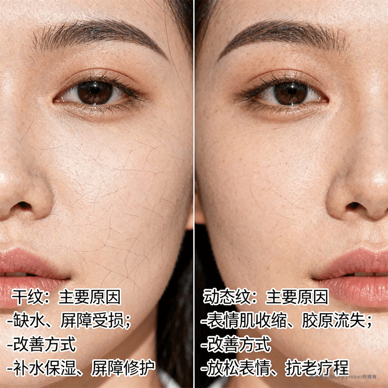 干纹与动态纹的差异比较